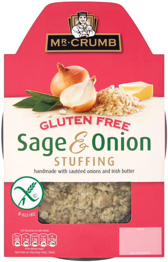 Mr. Crumb Gluten Free Sage & Onion